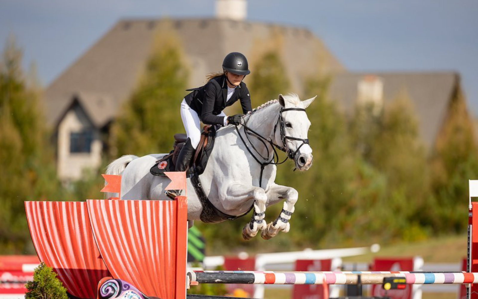 Ella Palladino and Lise are heading to the Royal Winter Fair in the 1.20m Junior Jumpers